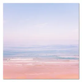 obraz-na-plotnie-rozowa-plaza-80x80cm