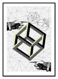 obraz-na-plotnie-bryla-geometryczna-53x73cm