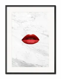 obraz-do-salonu-czerwone-usta-31x41cm