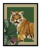obraz-na-plotnie-tygrys-w-dzungli-43x53cm