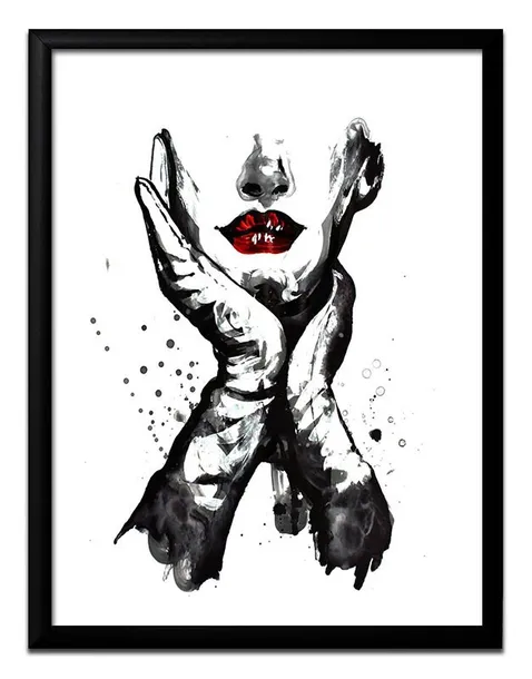 obraz-plakat-na-plotnie-glamour-33x43cm