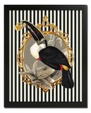 obraz-na-plotnie-czarno-bialy-glamour-28x33cm
