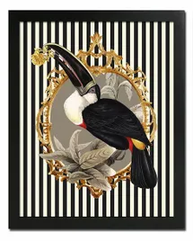 obraz-na-plotnie-czarno-bialy-glamour-28x33cm