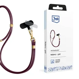 3mk-easyclip-elite-pasek-do-telefonu-nylon-mulberry-zlote-akcenty