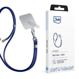 smycz-na-telefon-3mk-easyclip-ciemny-niebieski-z-elementami-srebrnymi