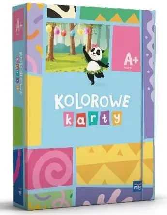 KOLOROWE KARTY. POZIOM A+ CZTEROLATEK PAKIET