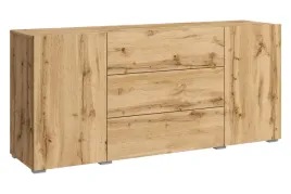 nowoczesna-komoda-150-cm-stojaca-3-szuflady-i-2-szafki-dab-wotan