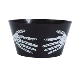 miska-czarna-halloween-kosciotrup-dlonie-szkieleta-30x15-cm