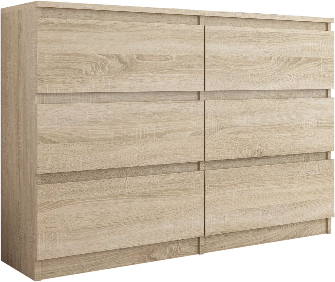 komoda-120cm-szafka-6-szuflad-sonoma-producnt-pl