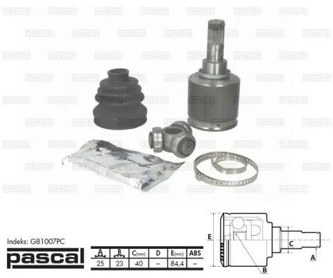 przegub-napedowy-pascal-g81007pc-stan-nowy