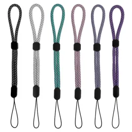 smycz-na-nadgarstek-do-telefonu-nylon-15-cm-odblaskowa-zestaw-6-kolorow