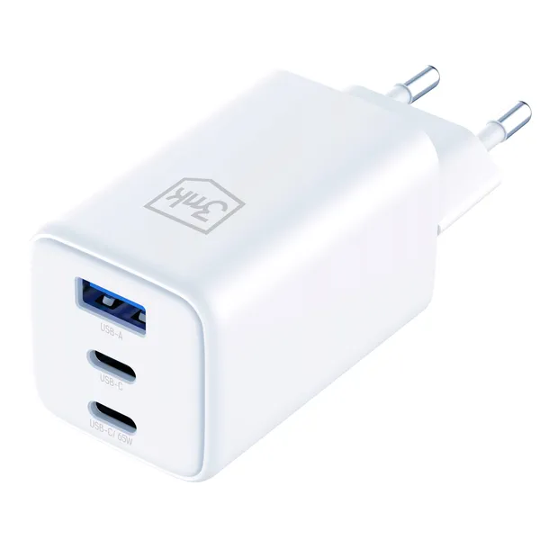 3mk-hyper-gan-ladowarka-65w-1xusb-a-2xusb-c-pd-pps-qc4-biala-stan-nowy-waga-z-opakowaniem-0-05-kg
