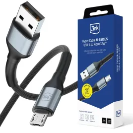 kabel-3mk-hyper-cable-n-series-usb-amicro-usb-1-m-2-4a-czarny