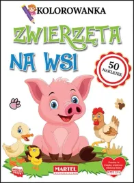 kolorowanka-z-naklejkami-zwierzeta-na-wsi-martel