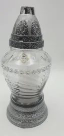 znicz-lampion-8szt-srebrny-25cm