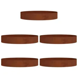 zestaw-5-donic-corten-okraglych-miedziany-srednica-120-cm
