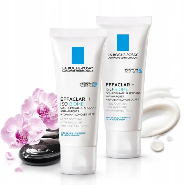 Krem nawilżający do twarzy La Roche-Posay Effaclar H Iso-Biome 40 ml