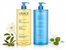 uriage-huile-lavante-extra-rich-dermatological-zestaw-do-mycia-2x1000ml