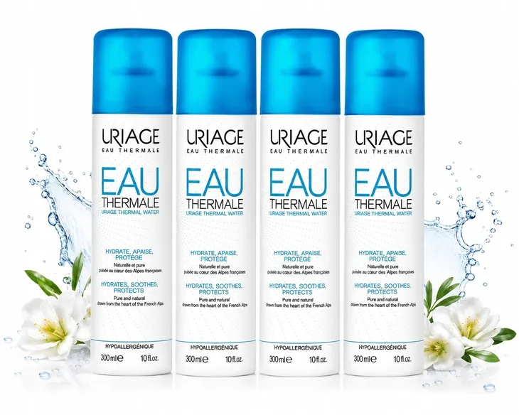 Uriage Eau Thermale – Ochronna Woda Termalna W Sprayu Zestaw 4x300 ml