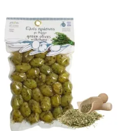 physis-of-crete-soczyste-oliwki-zielone-z-tymiankiem-250-g