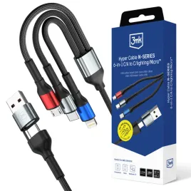 kabel-3mk-hyper-cable-n-series-6w1-usb-c-usb-a-lightning-micro-12m