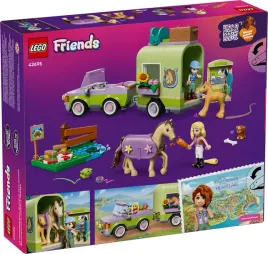 lego-friends-42695-przyczepa-z-koniem-i-zrebaczkiem