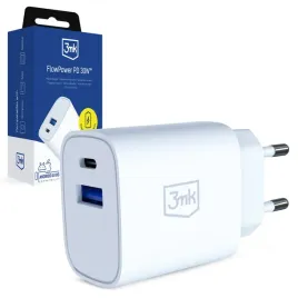 ladowarka-sieciowa-3mk-flowpower-30w-gan-pd-3-0-qc4-1xusb-c-1xusb-a-biala