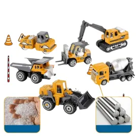 pojazdy-budowlane-6-szt-metalowe-koparka-spychacz-wywrotka-zabawka