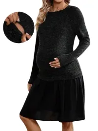 shein-sukienka-ciazowa-czarna-midi-prosta-44-lwx