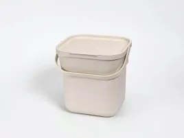 kosz-na-bioodpady-z-wkladem-6-l-kremowy-plastia
