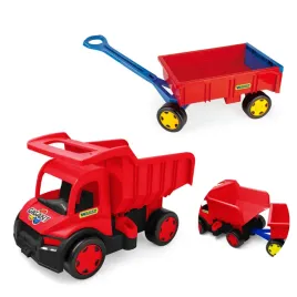 wader-65110-gigant-truck-wywrotka-z-przyczepa-zestaw-czerwony