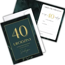 zaproszenia-na-40-urodziny-zielone-zlote-marmur-eleganckie-koperta