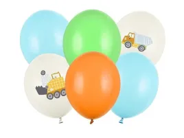 balony-pojazdy-budowlane-30cm-6szt