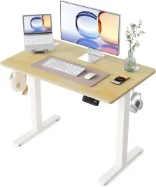 yihayo-biurko-z-regulacja-wysokosci-elektryczne-100x60-cm-biale-naturalne