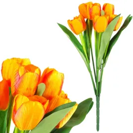 bukiet-9-tulipanow-w-kolorze-pomaranczowym-40-cm-sztuczne-kwiaty-na-wiosne