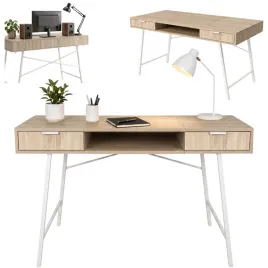 industrialne-biurko-z-szufladami-i-wneka-120-cm-dab-sonoma-biale-nogi