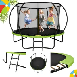 trampolina-ogrodowa-dla-dzieci-305-cm-drabinka-siatka-zabezpieczajaca-10ft