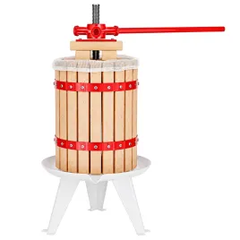 prasa-srubowa-reczna-wyciskarka-do-owocow-warzyw-sokow-wina-nalewek-6l-58cm