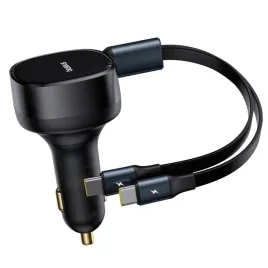 ladowarka-samochodowa-baseus-enjoyment-33w-2w1-2x-usb-c-czarna-jakosc
