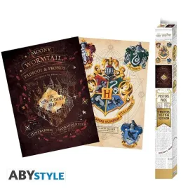 harry-potter-crest-and-marauders-zestaw-2-plakatow-52x38