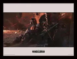 star-wars-mandalorian-oprawiony-plakat-30x40-cm