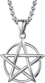 srebrny-naszyjnik-pentagram-prosteel-talizman-ze-stali-nierdzewnej