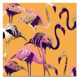 obraz-flamingi-pop-art-100x100cm