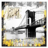 obraz-stary-most-retro-100x100cm
