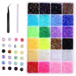 kamyczki-zywiczne-3mm-bedazzle-24-kolory-organizer-z-peseta-i-aplikatorem