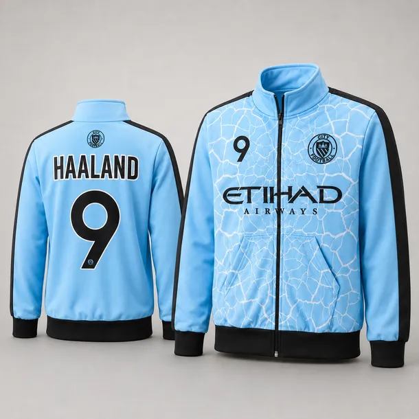BLUZA SPORTOWA - HAALAND MANCHESTER CITY rozm. 152 cm