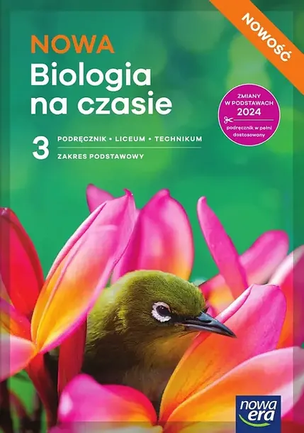 NOWA BIOLOGIA NA CZASIE 3. LICEUM I TECHNIKUM. PODRĘCZNIK. ZAKRES PODSTAWOWY. NOWOŚĆ 2026 - Jolanta Holeczek