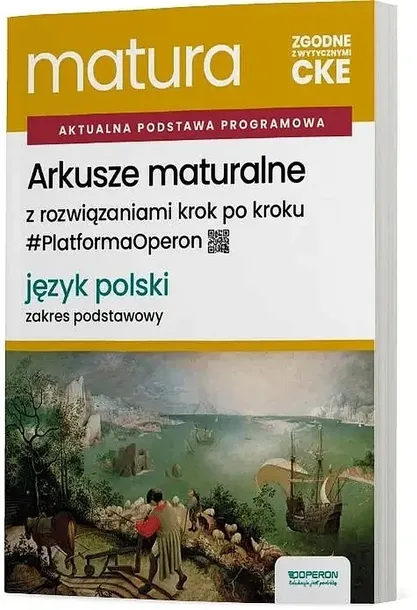 MATURA 2027 JĘZYK POLSKI. ARKUSZE MATURALNE ZR - Aleksandra Marzec