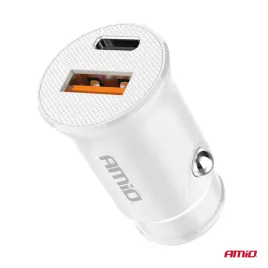 ladowarka-samochodowa-qc-3-0-pd-20w-usb-usb-c-szybka-amio-03877-do-telefonu