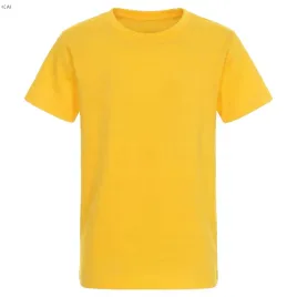 koszulka-dziecieca-170-t-shirt-100percent-bawelna-krotki-rekaw-zolta